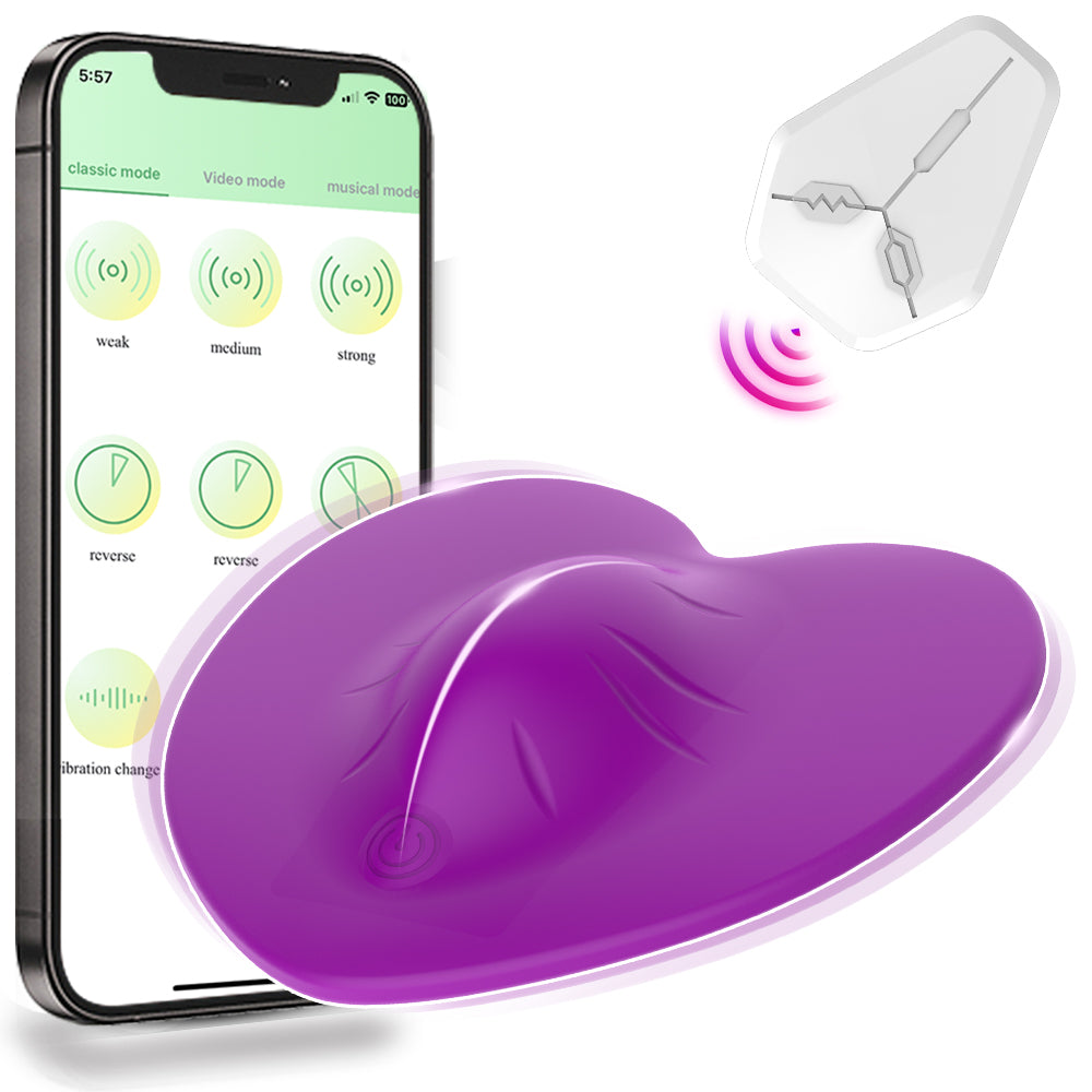 Remote Control Vibrator-Purple