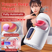 Tongue Licking Male  Masturbator