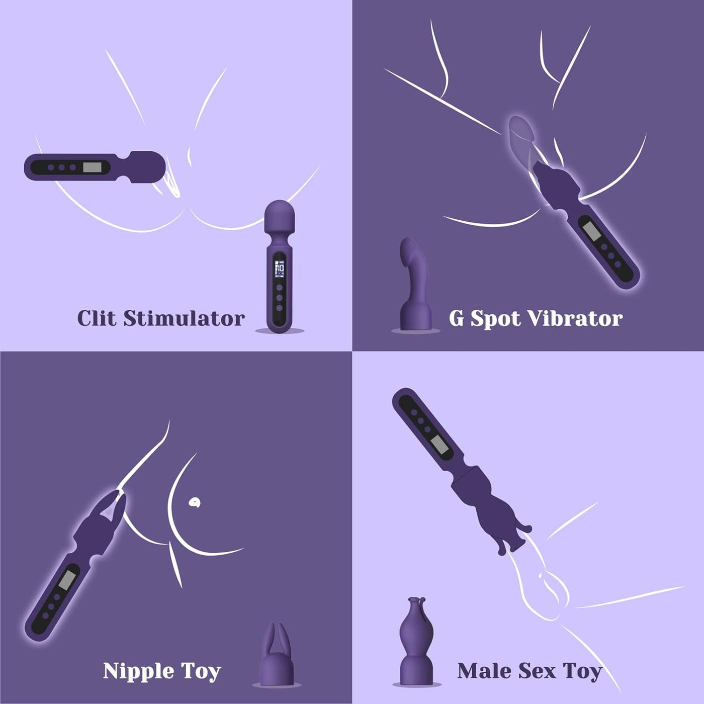 Wand Vibrator Kits