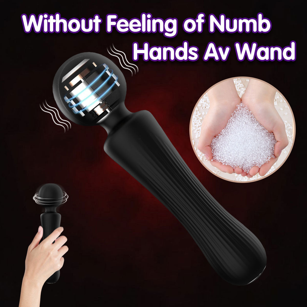 Mini Wand Vibes-Black