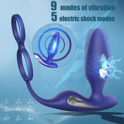 Electro Shock Prostate Plug-Blue