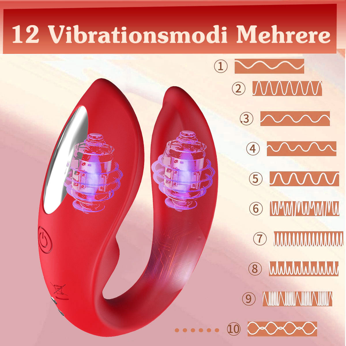 U-shaped Wearable G-spot Vibrators