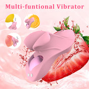 Remote Control Panty Leaf Vibrator-Pink
