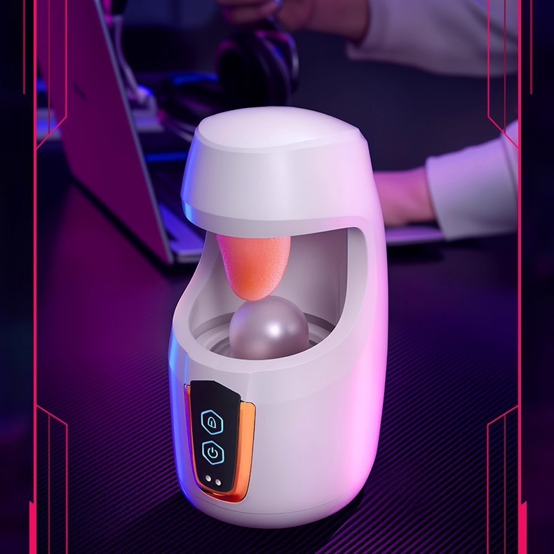 Tongue Licking Male  Masturbator