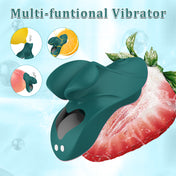 Remote Control Panty Leaf Vibrator-Green