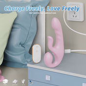 Lesbian Couples Vibrator-Pink