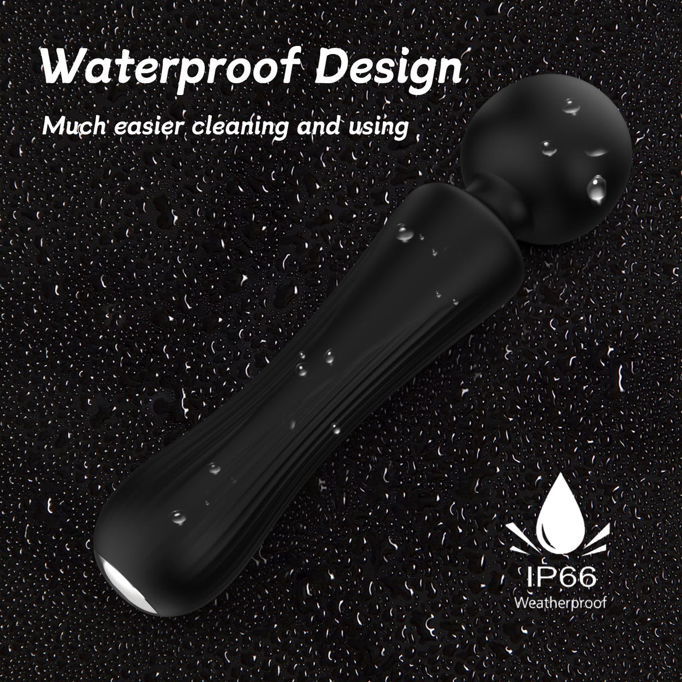 Mini Wand Vibes-Black