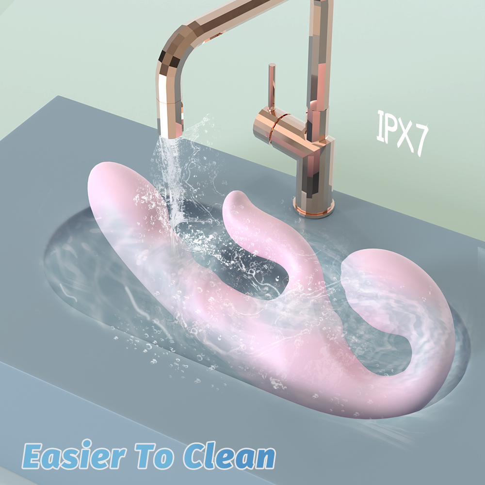 Lesbian Couples Vibrator-Pink