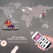 Telescopic Egg Vibrator-Pink