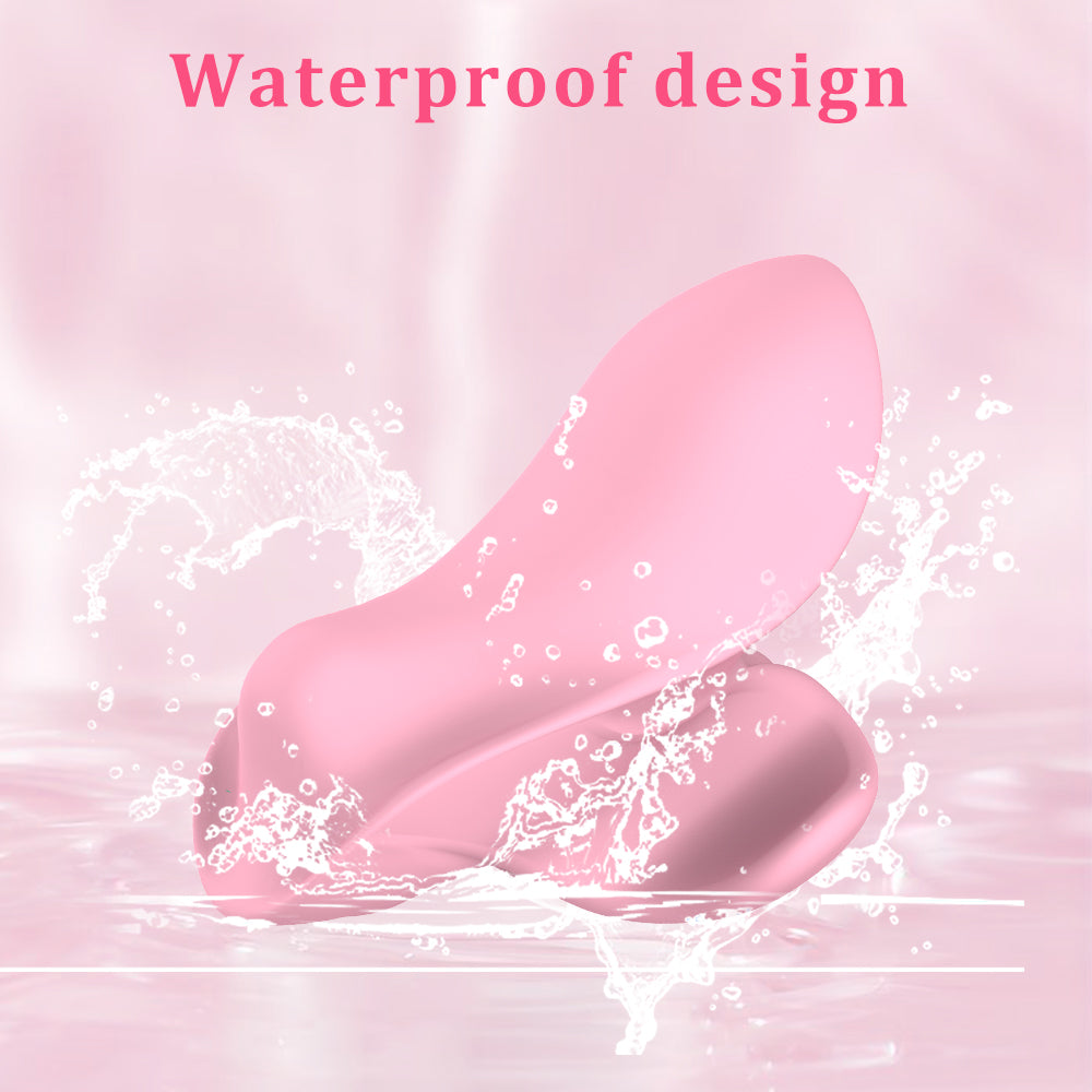 Remote Control Panty Leaf Vibrator-Pink