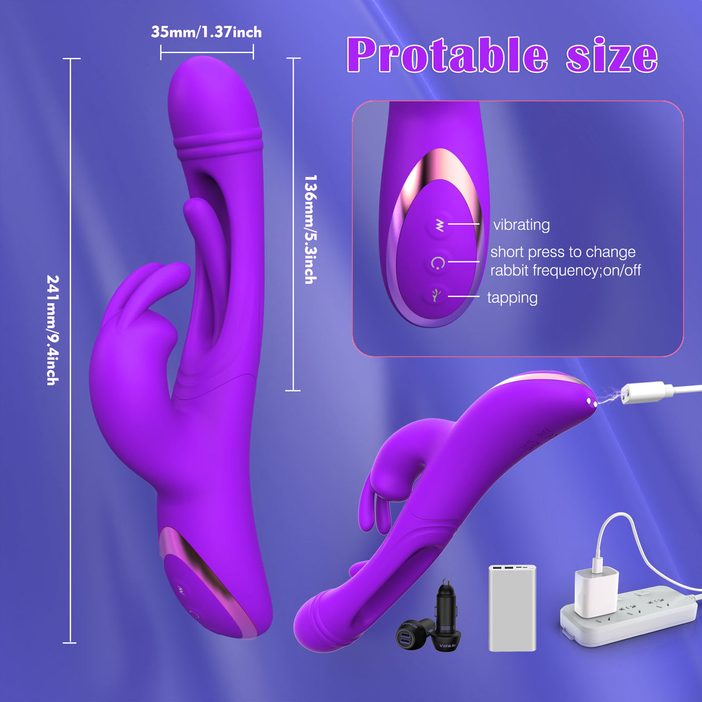 G Spot Clitoral Vibrator