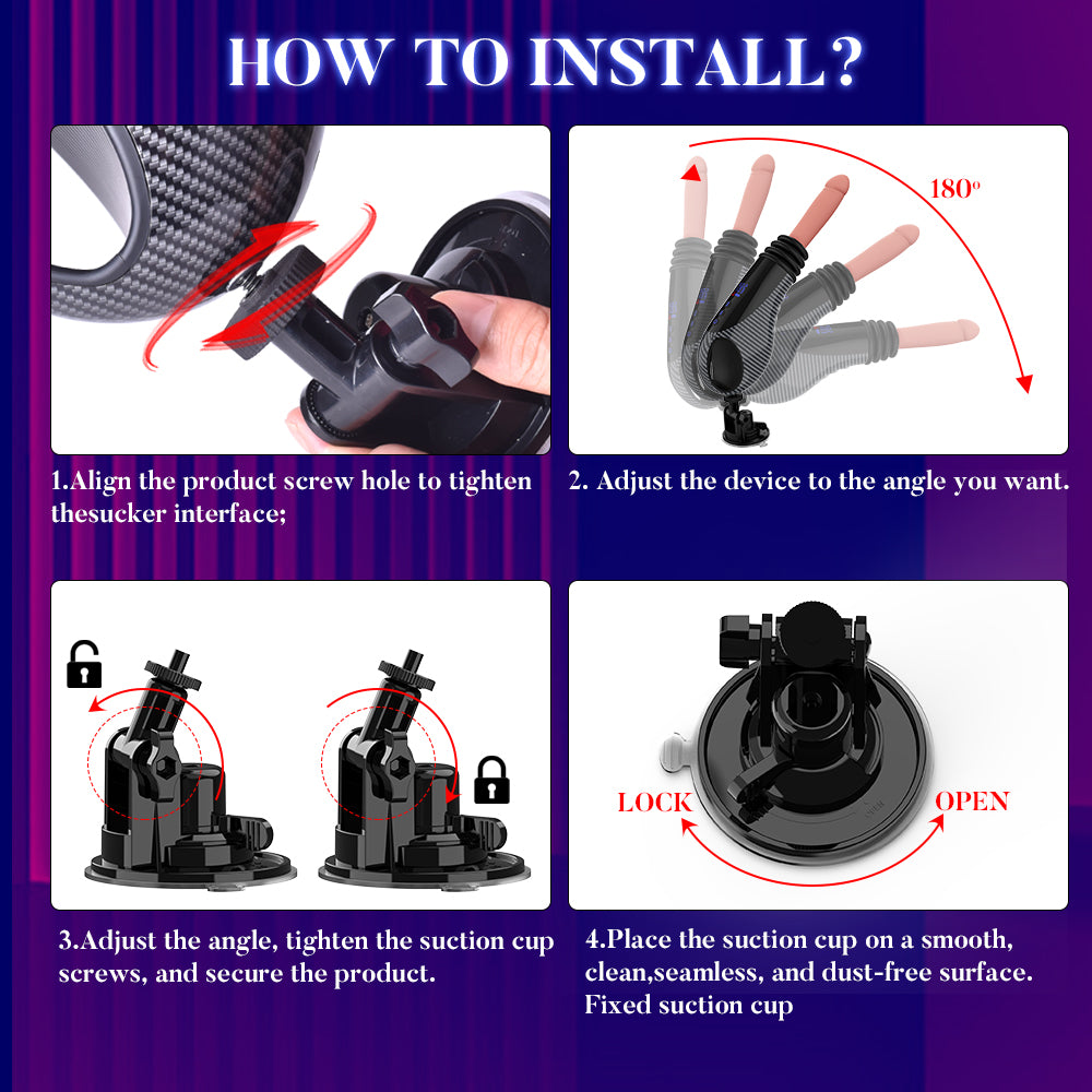 Fire Knight 4-in-1 Sex Machine