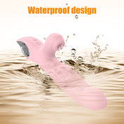 Thrusting and Sucking Rabbit Vibrator-Pinck