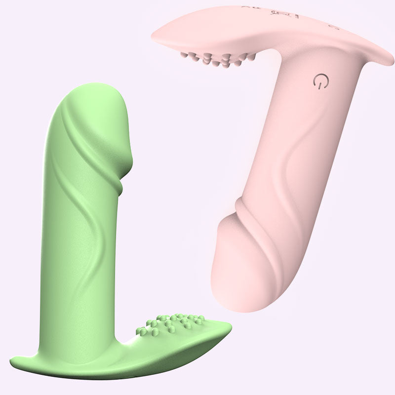 Wearable Thrusting Dildo with App Vibrators