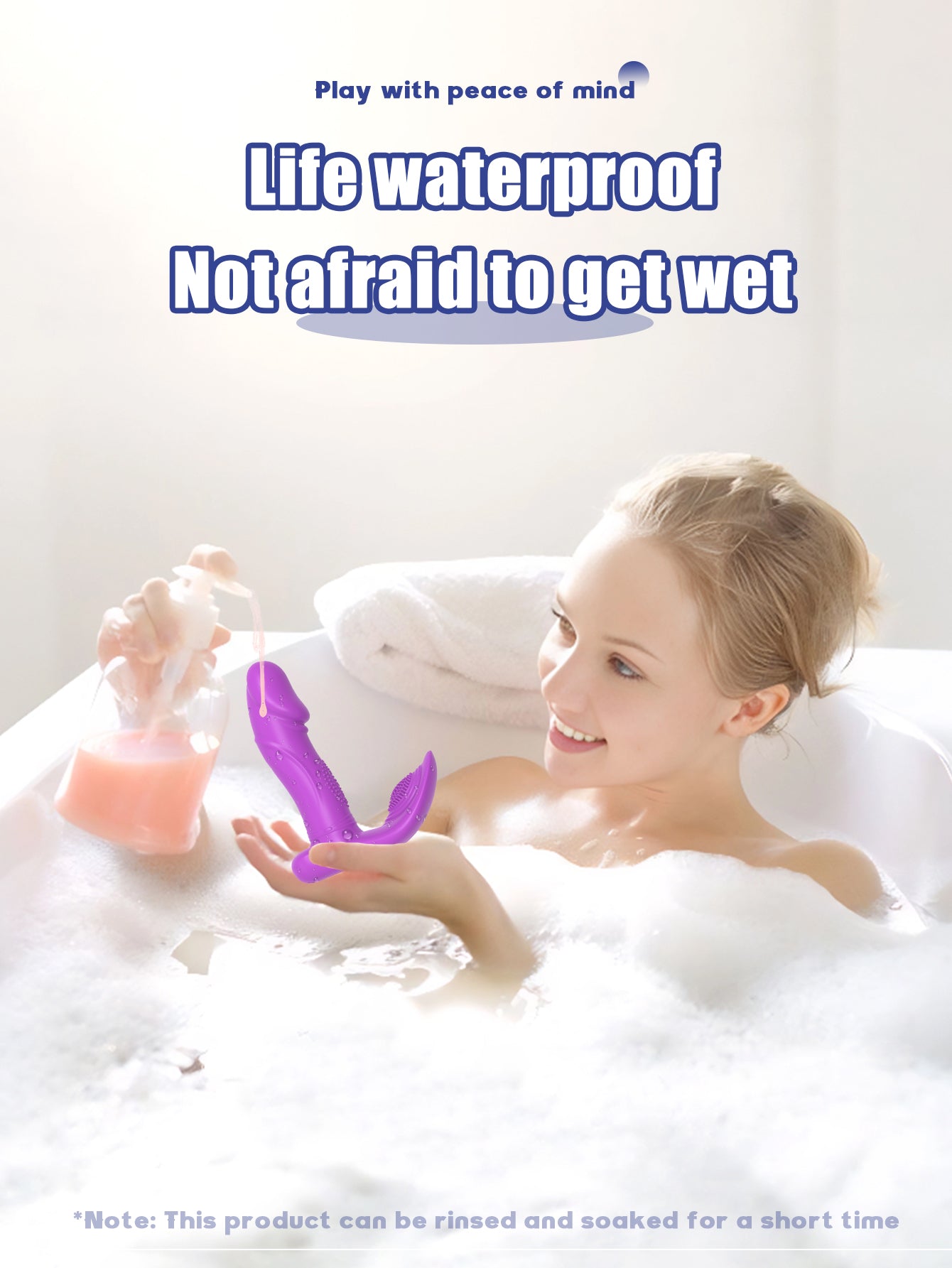 Wave Rotate Wearable Vibrator-Purple