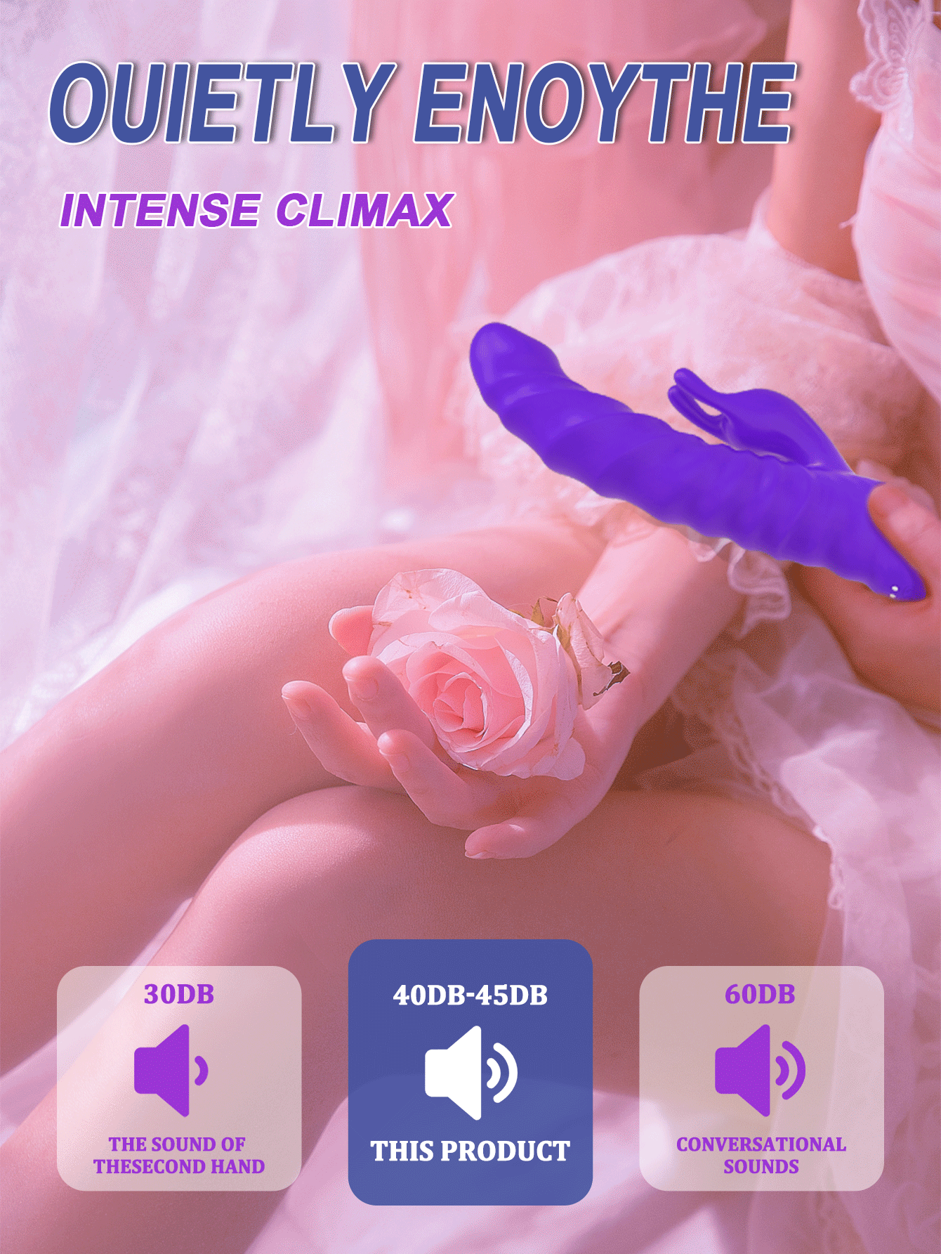 Dreamboat Triple Stimulation Vibrator-Purpel