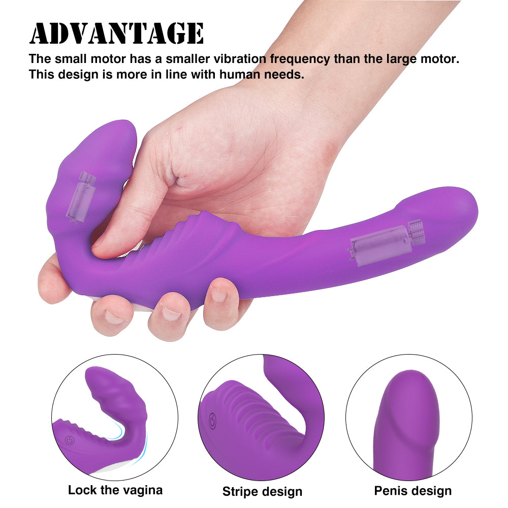 Synchronized Double Vibrator-Purple