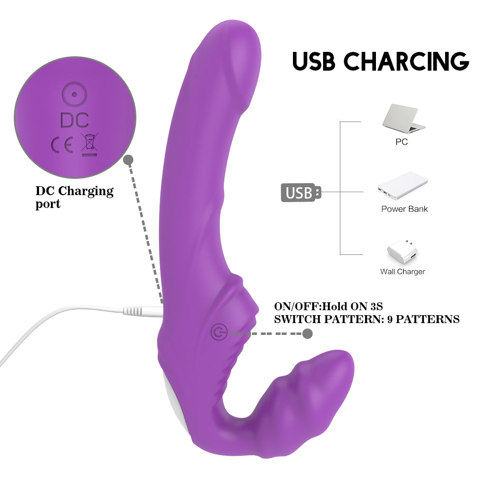 Synchronized Double Vibrator-Purple