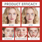 Christmas Shimmer Face Gems