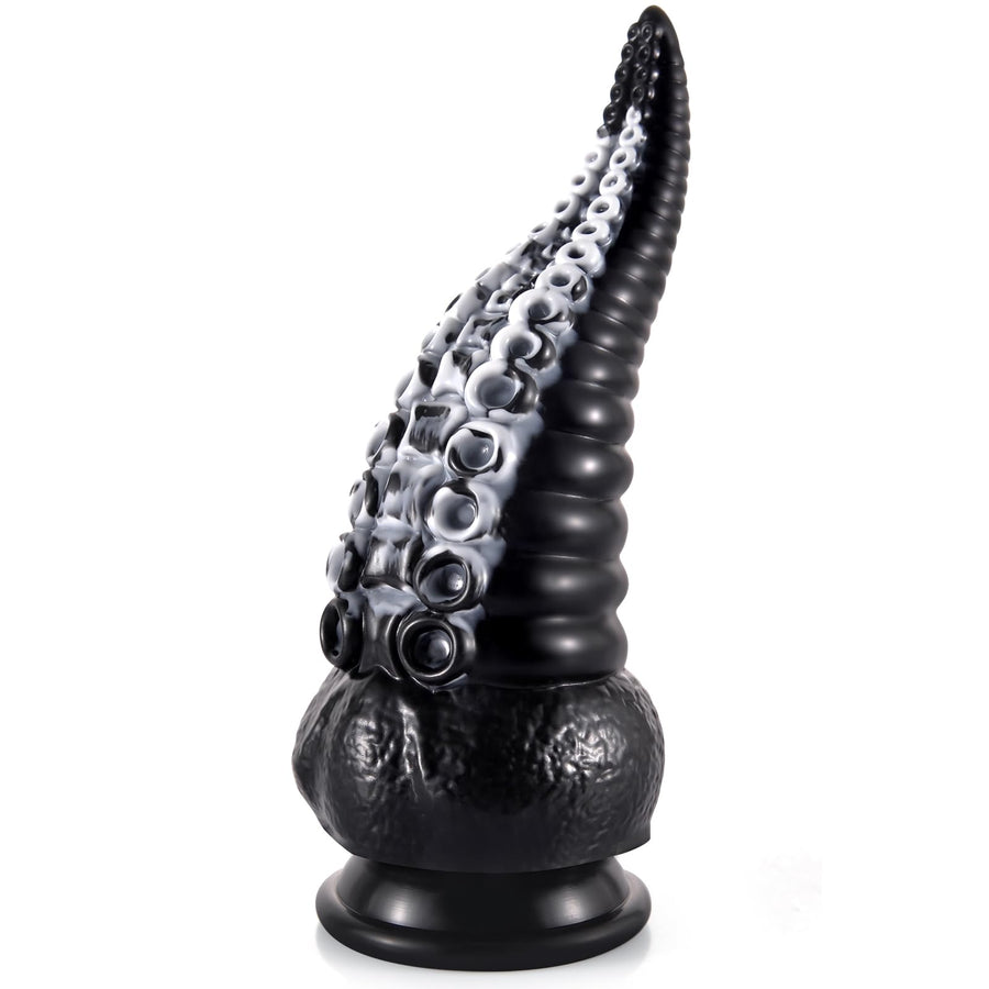 Octopus Tentacle Dildo -Black White