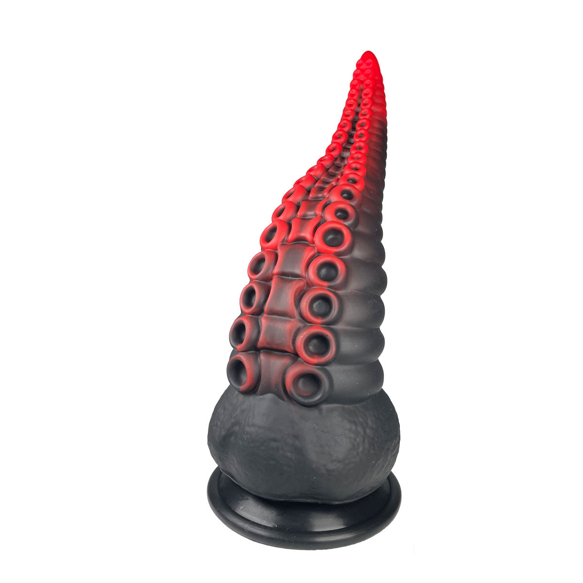 Octopus Tentacle Dildo - Black Red