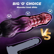 Alien Canine Ejecting Dildo-Black