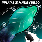 Midnight Green Dragon Dildo