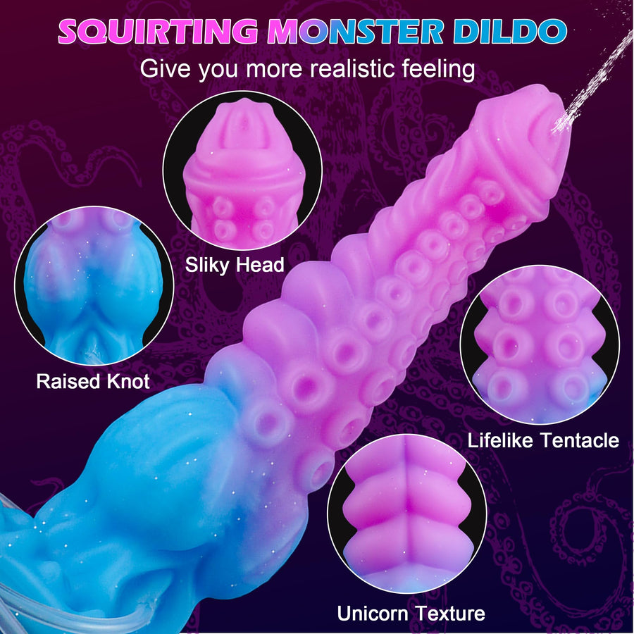 Fantasy Monster Squirting Dildo