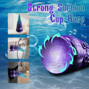 Octopus Tentacle Dildo -Purple Green