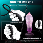 Dragon Scale Inflatable Dildo