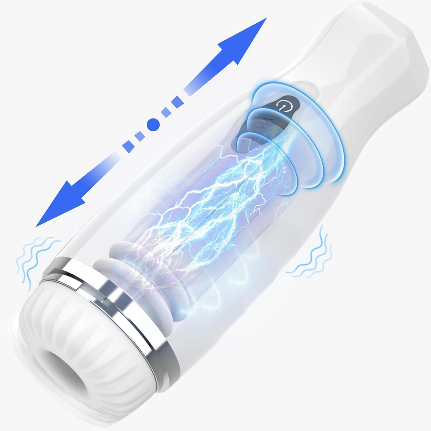 SurgePulse Telescopic Stroker-White