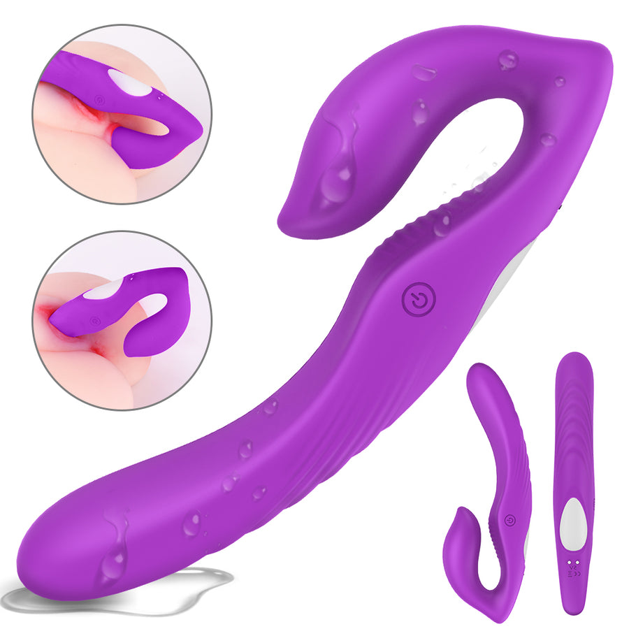 SyncedPulse Couples Vibrator-Purple