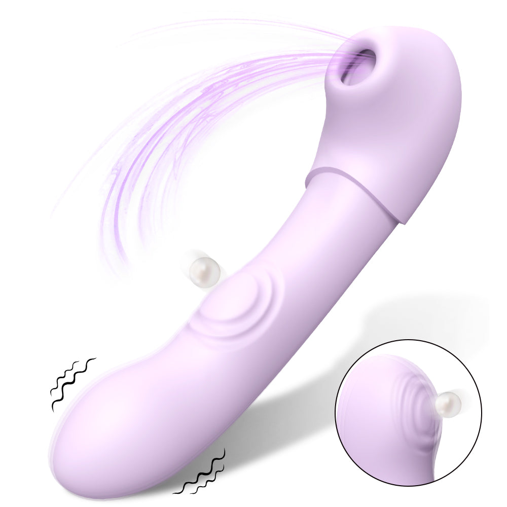 Dual-End Clitoral Stimulator-Purple