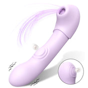 Dual-End Clitoral Stimulator-Purple