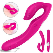 SyncedPulse Couples Vibrator-Red