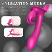 Rabbit  Couples  Vibrator-Red