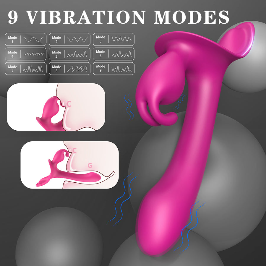 Rabbit  Couples  Vibrator-Red