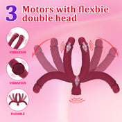 Double Ended Vibrating Dildo