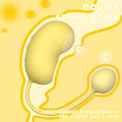 Pea Pod Pleasure Vibrator-Yellow