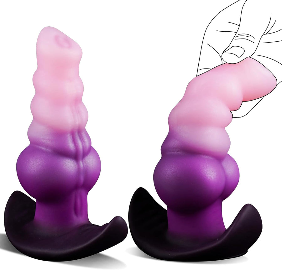 Canine Knot Vibrating Butt Plug