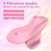 Remote Control Panty Leaf Vibrator-Pink