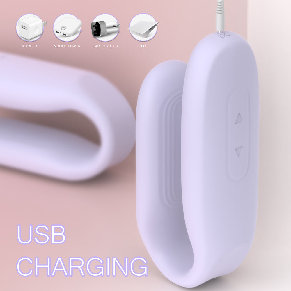 PulseSync 3-in-1 Couples Vibrator-Purple