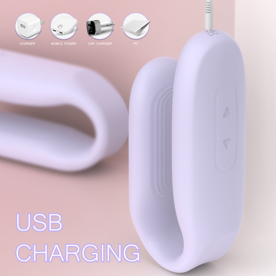 PulseSync 3-in-1 Couples Vibrator-Purple