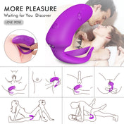 Octopus Wearable Butt Plug-Purple