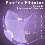 Ultra-Thin Wearable Vibrator-Purple
