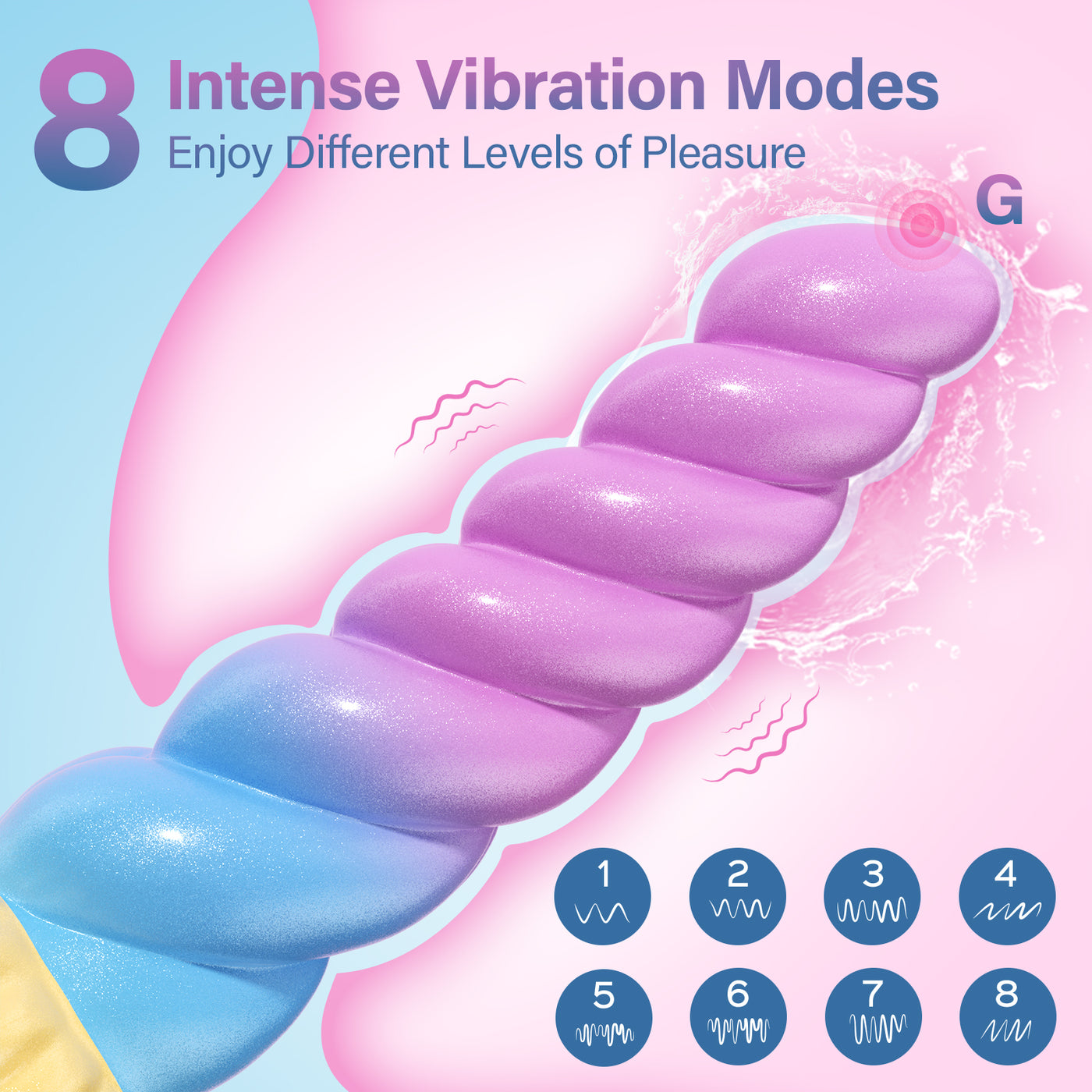 Unicorn Vibrating Dildo