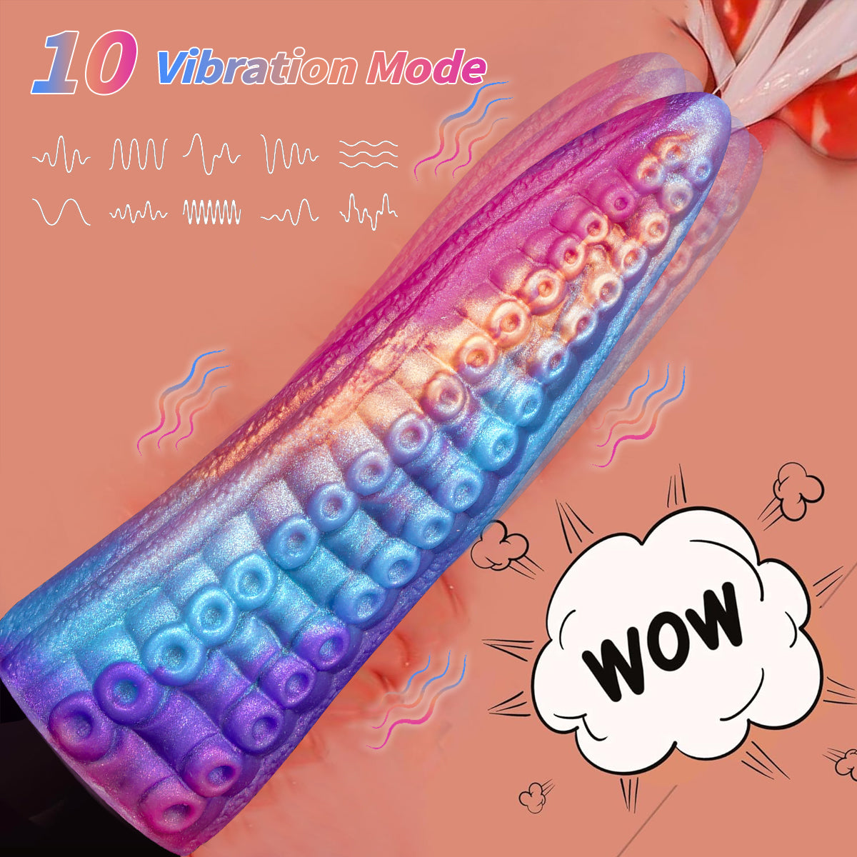 Octopus Tentacle Vibrator