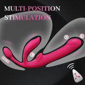 Wild Lily Triple Head Vibrator