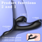 Rabbit  Couples  Vibrator-Black