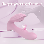 Shell Wearable Clitoral Vibrator-Pink